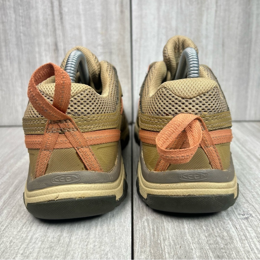 Keen Targhee Vent Trail Hiking Brown Leather Sneaker Boot Women’s Size 7.5 - Picture 8 of 11